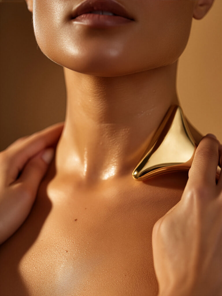 Pflege von Gesicht, Hals und Dekolleté